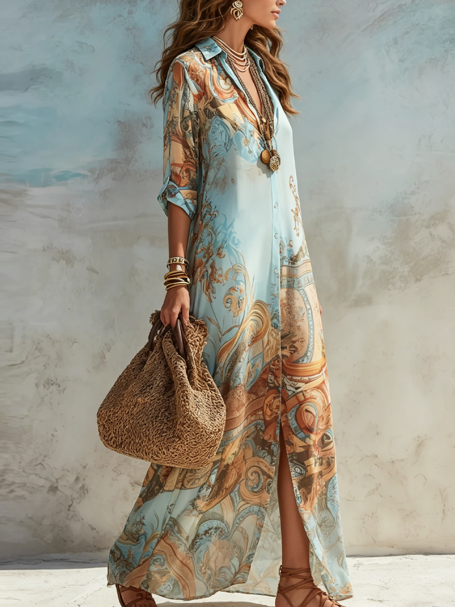 Valentina™ Vestido de Verano Fluido y Elegante