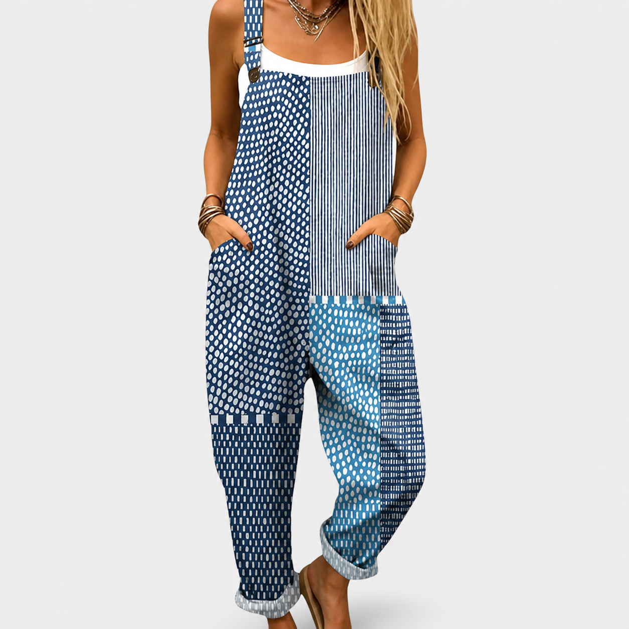 Paula™ |Mono estampado cómodo