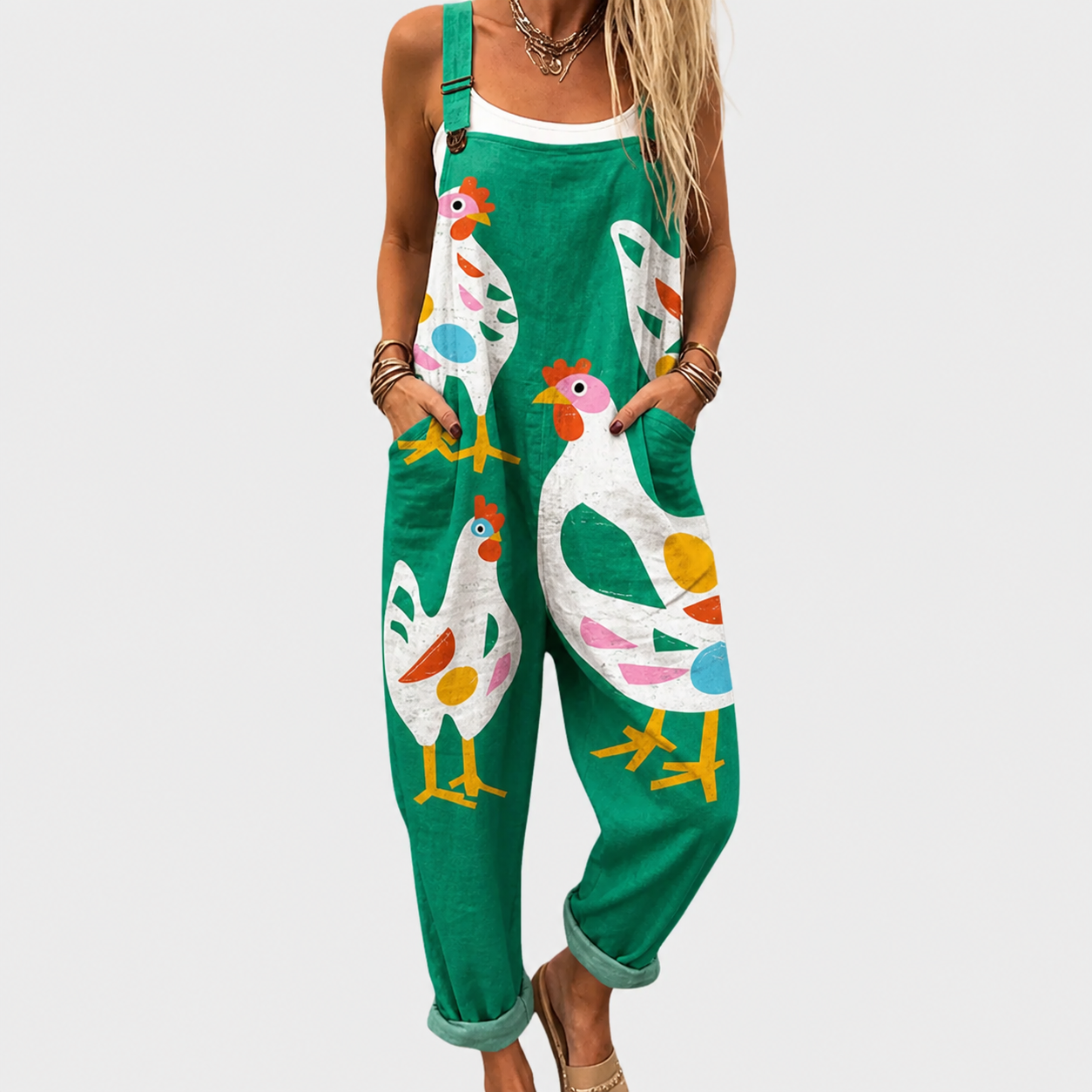 Carla™ |Mono estampado cómodo