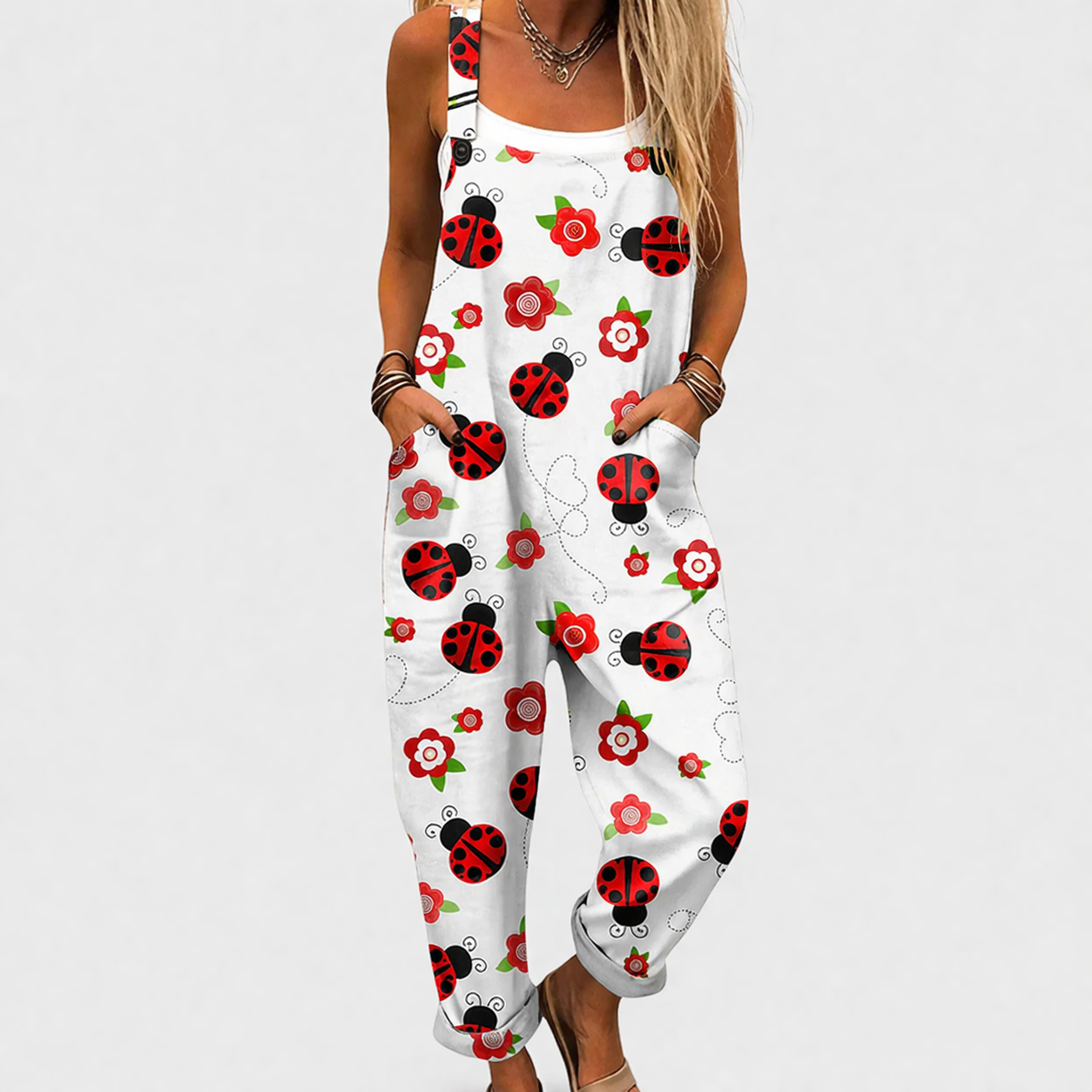Andrea™ |Mono estampado cómodo