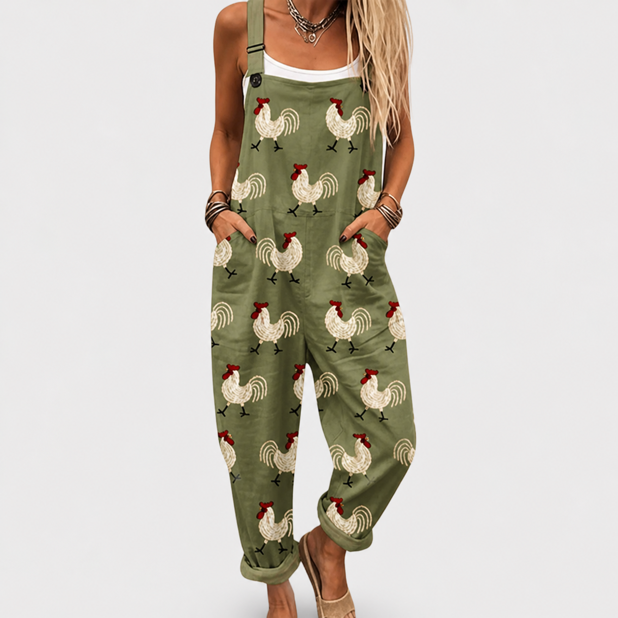 Marina™ |Mono estampado cómodo
