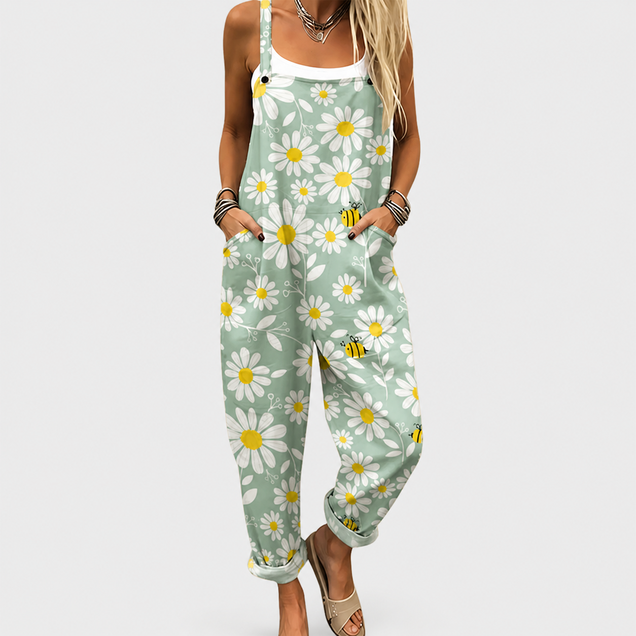Inés™ |Mono estampado cómodo