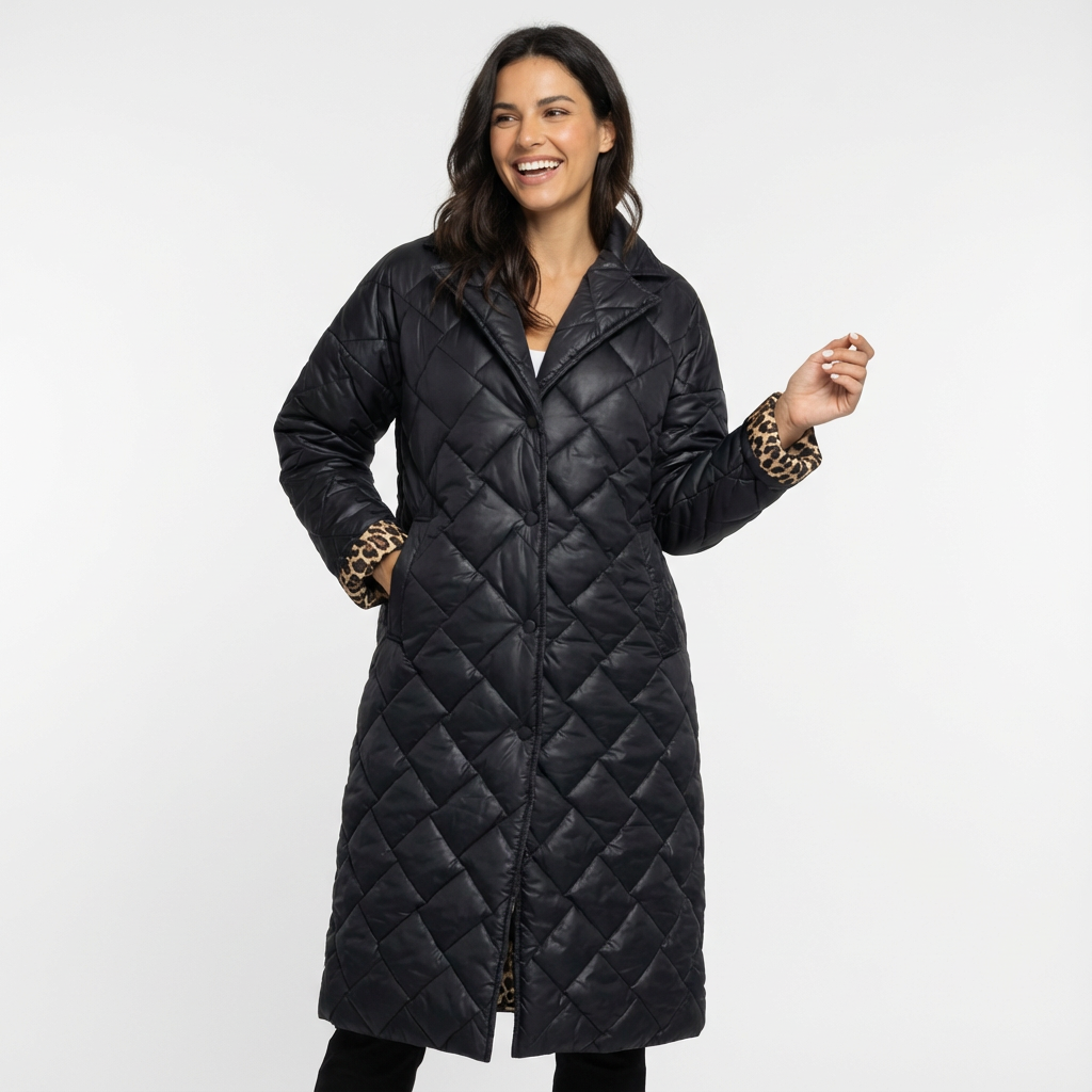 Chloé | Abrigo Leopardo Elegancia