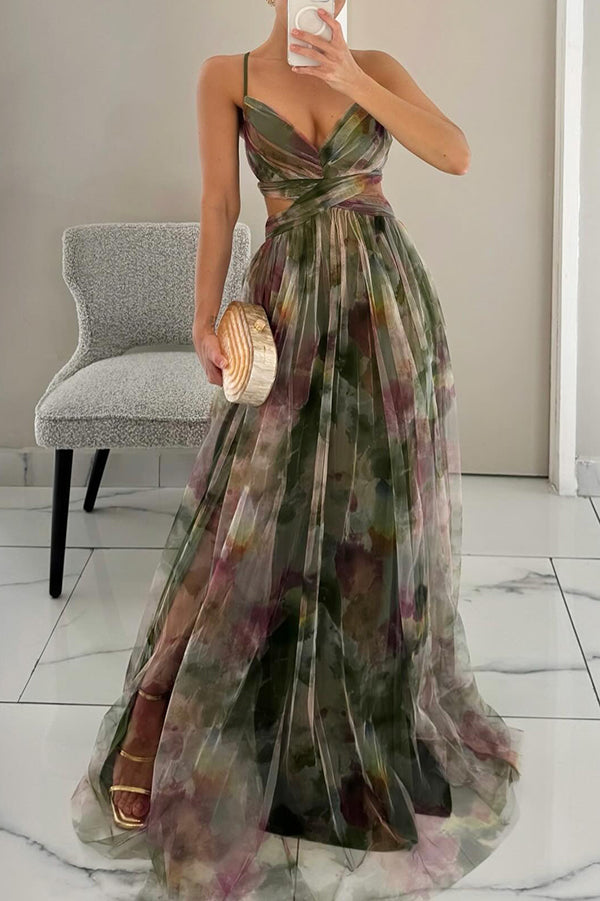 Inés | Vestido maxi elegante