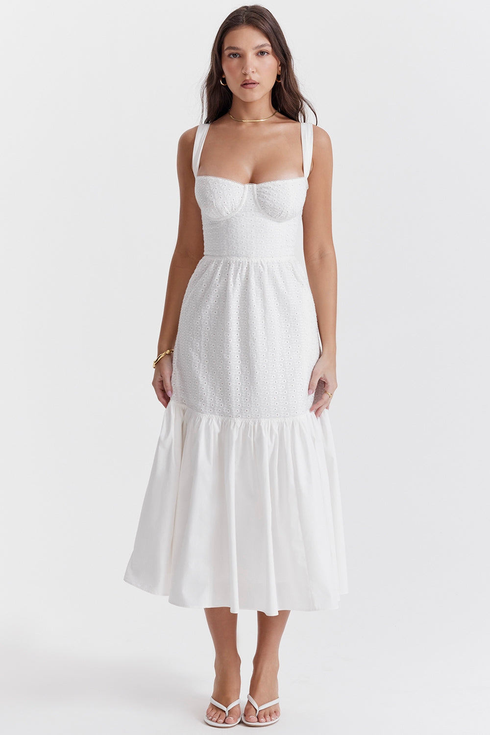 Elia | Vestido midi rosa