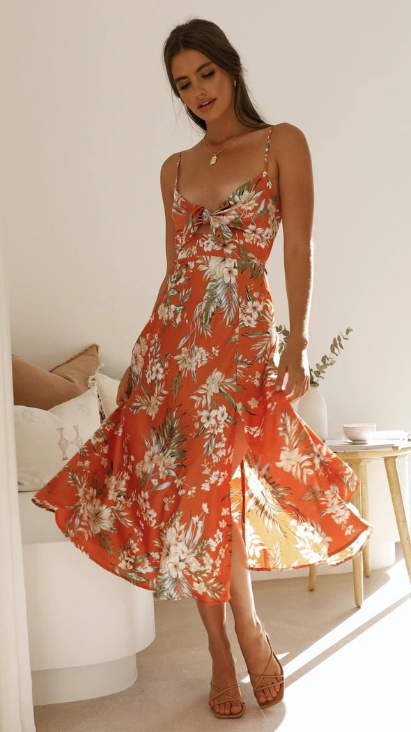 Flora | Vestido midi floral romántico