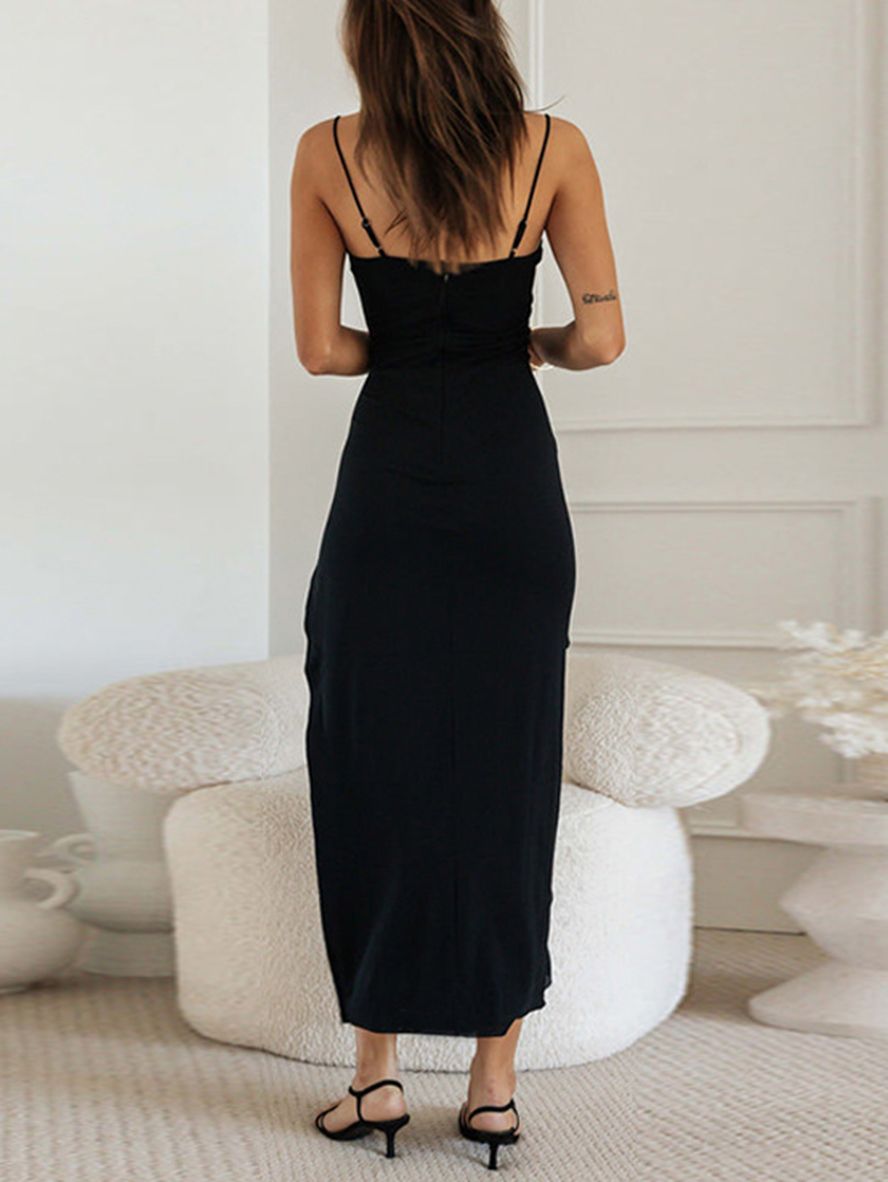Isaline | Vestido midi elegante