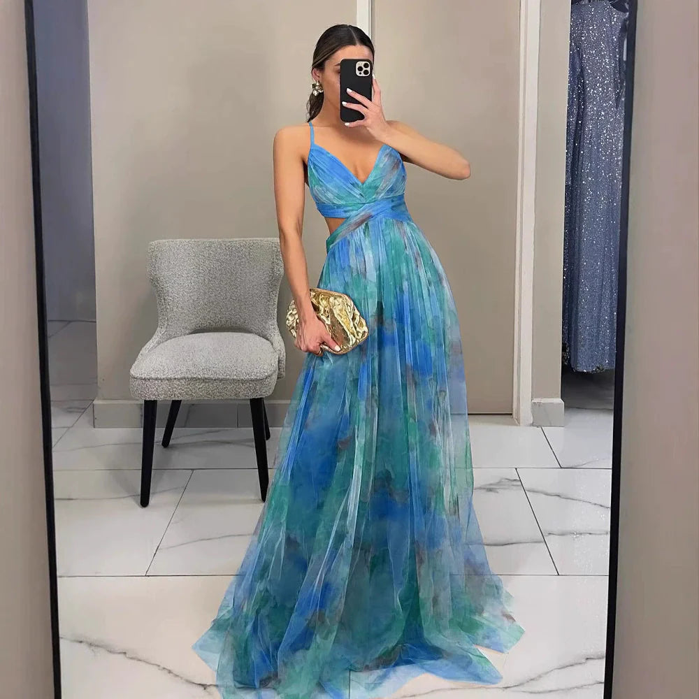Inés | Vestido maxi elegante