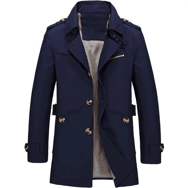 Marta Boutique™ – Abrigo Clásico de Hombre