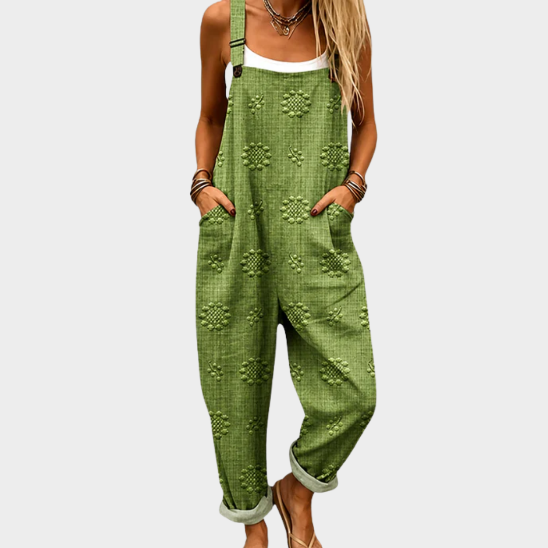 Nuria™ |Mono estampado cómodo