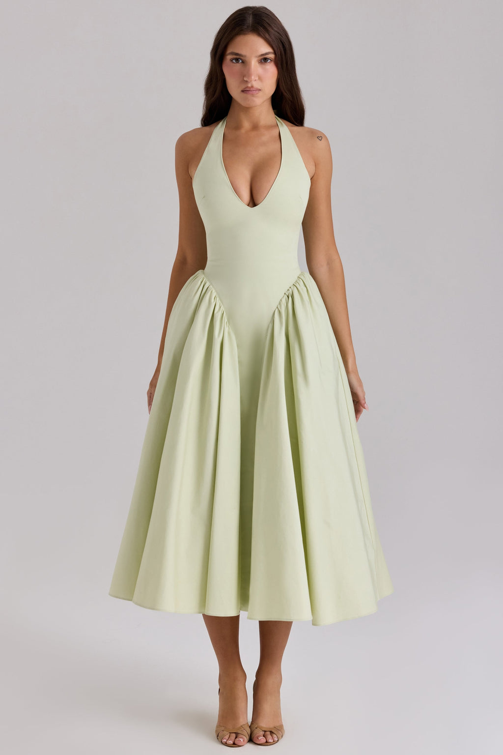 Nerea | Vestido midi elegante