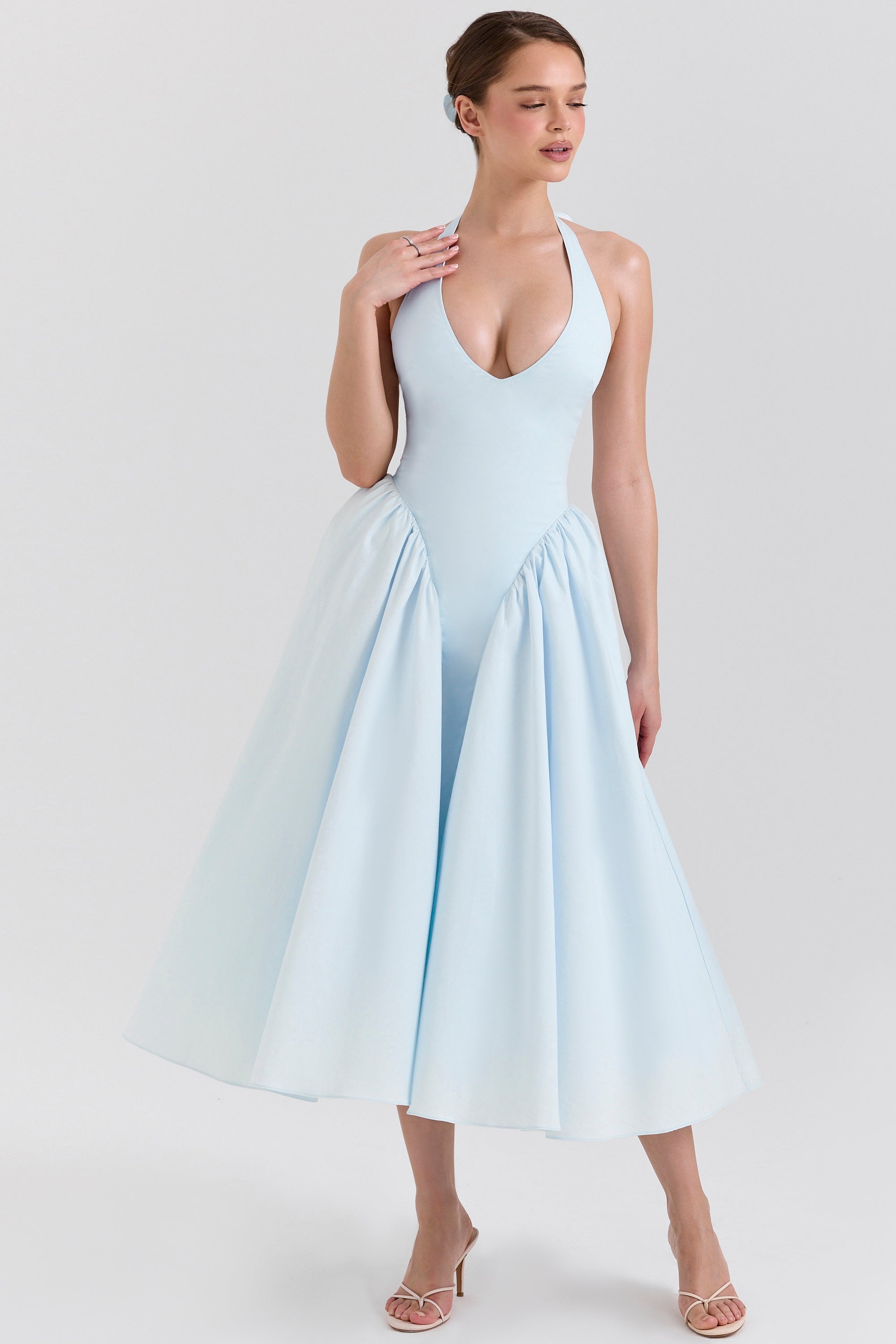 Nerea | Vestido midi elegante