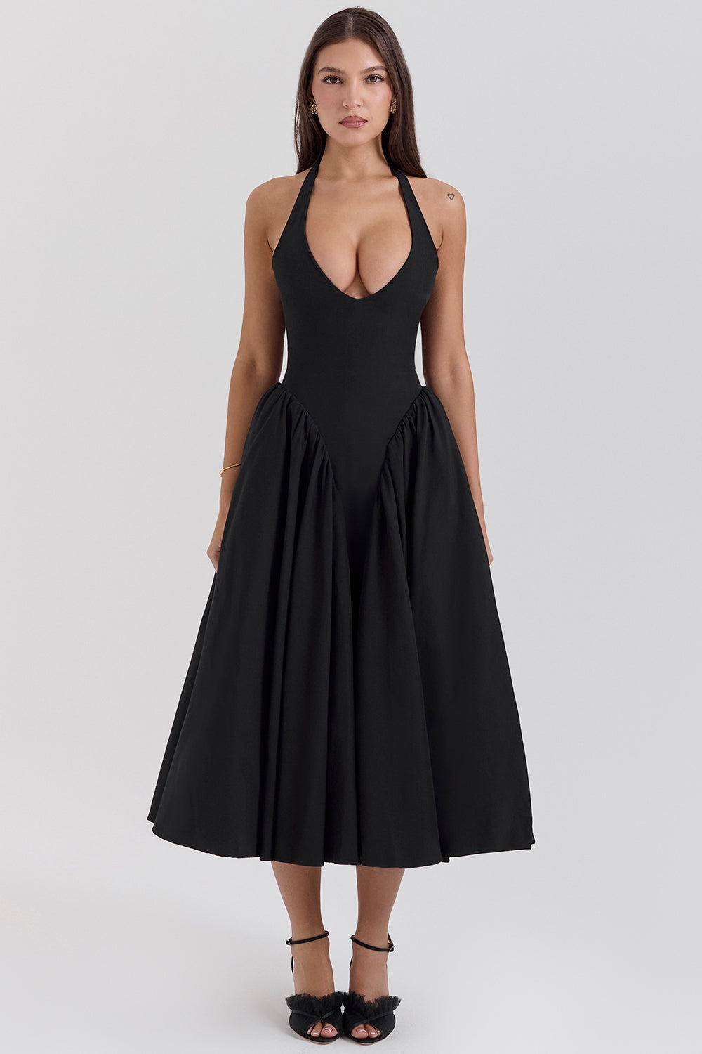Nerea | Vestido midi elegante