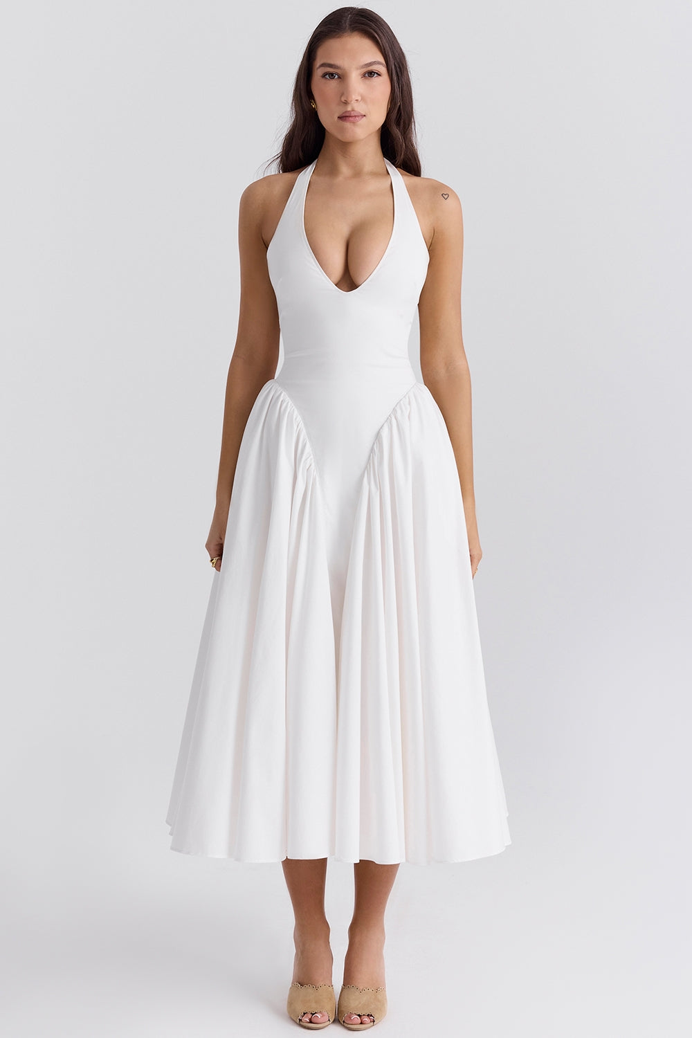 Nerea | Vestido midi elegante