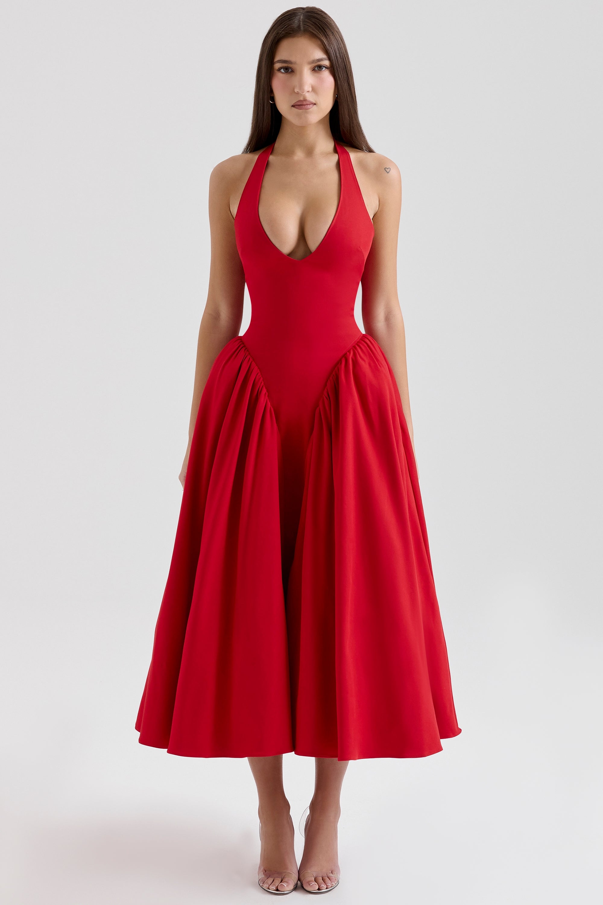 Nerea | Vestido midi elegante