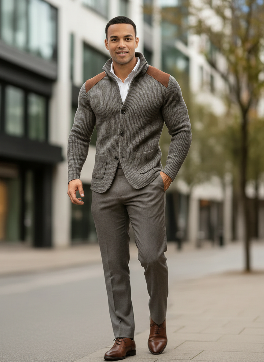 Argila Sevilla | Blazer de punto texturizado