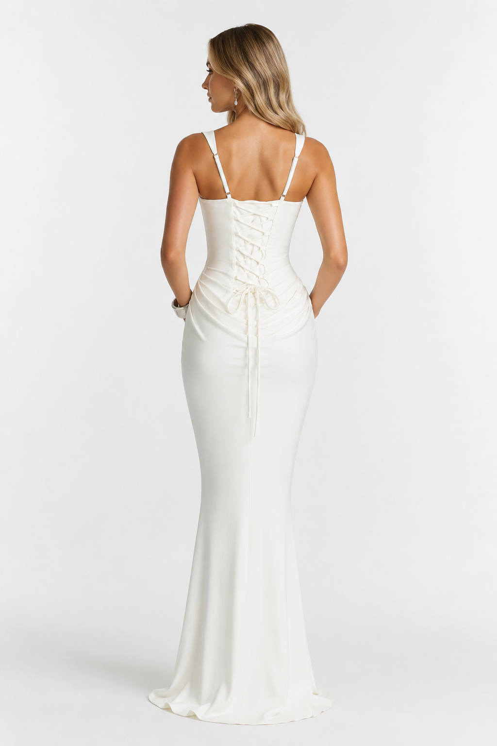 Sofía | Vestido maxi de escote cuadrado