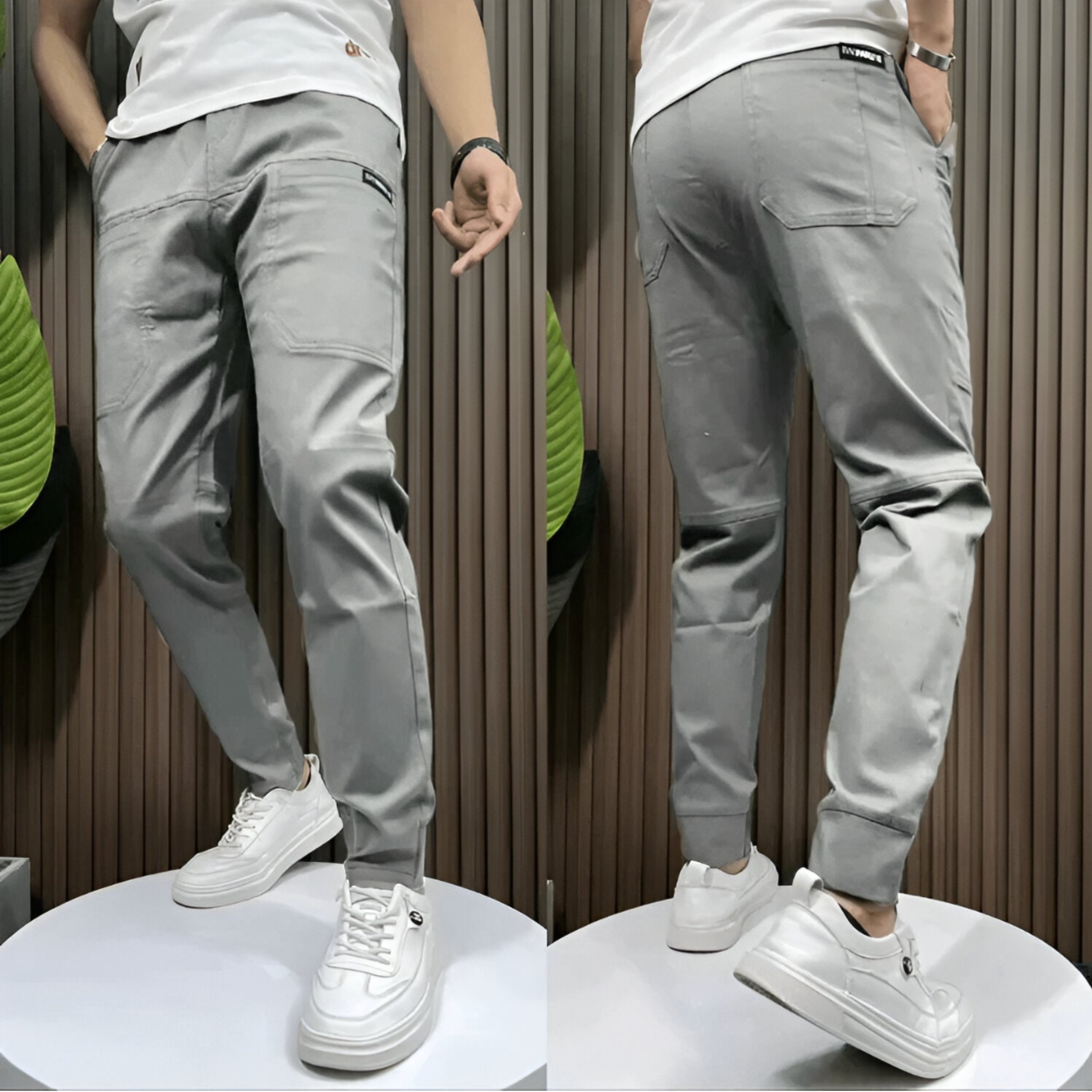 Hugo™ | Pantalón cargo premium elástico