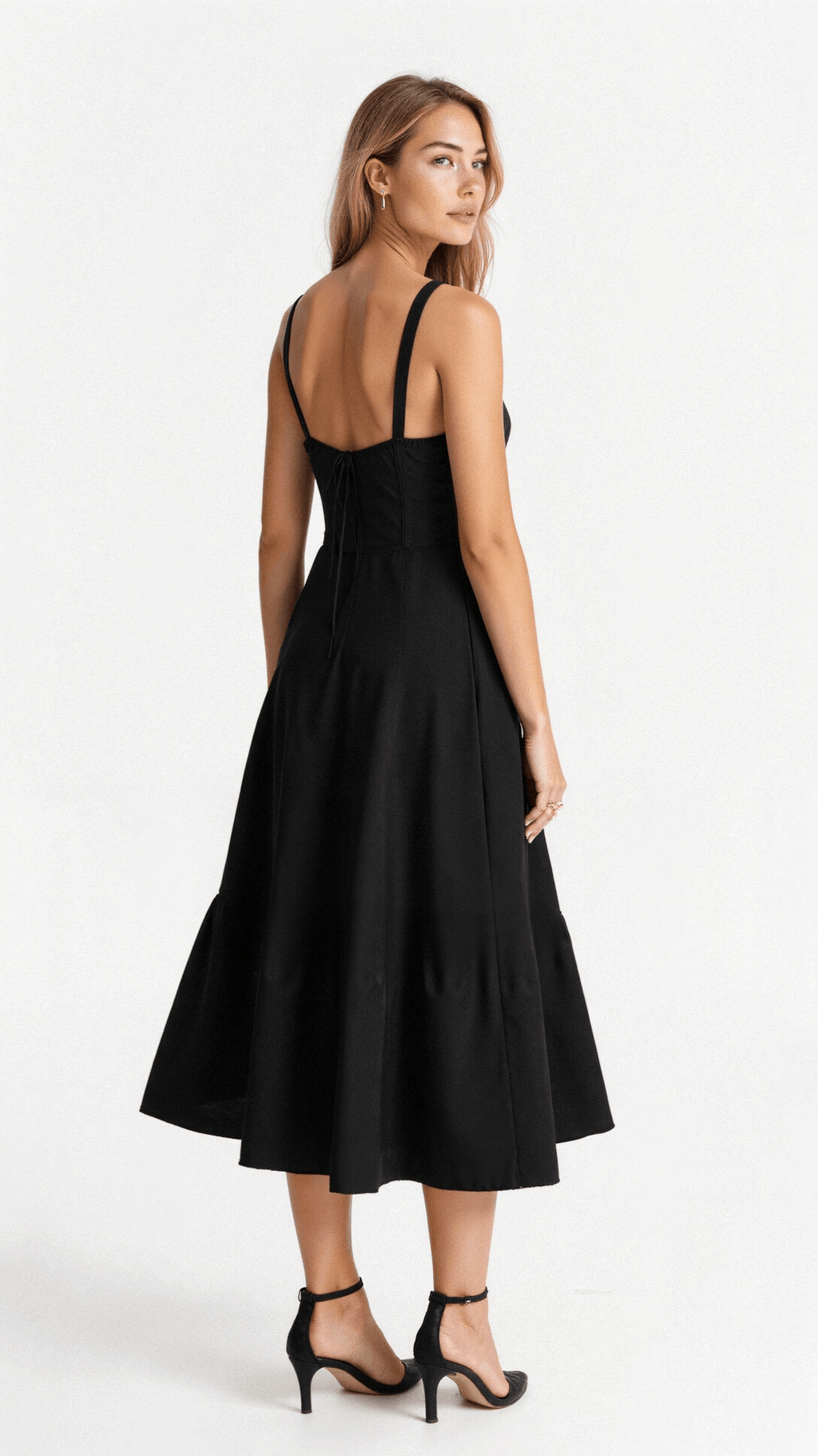 Kiana | Vestido con cintura marcada