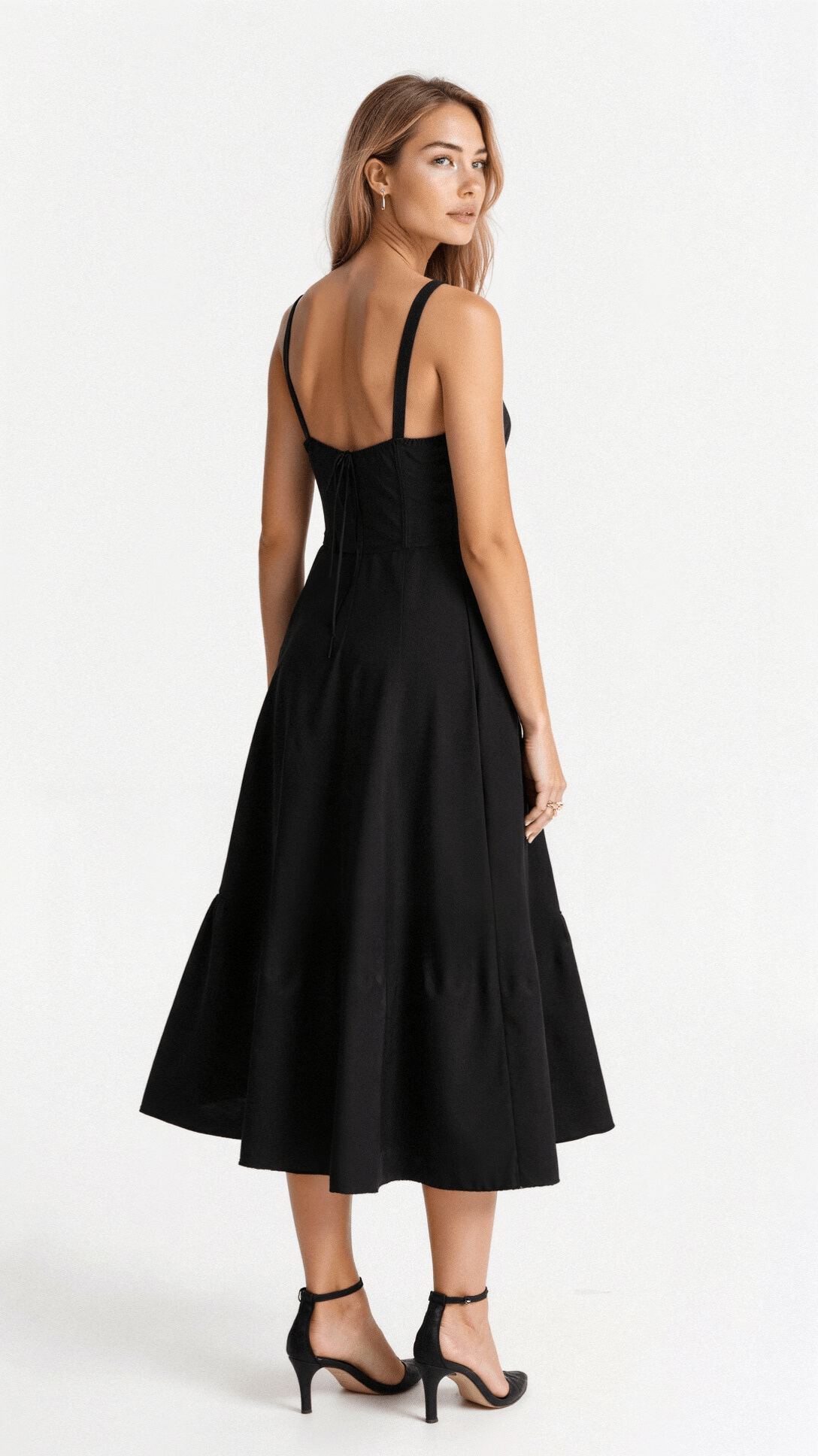 Kiana | Vestido con cintura marcada