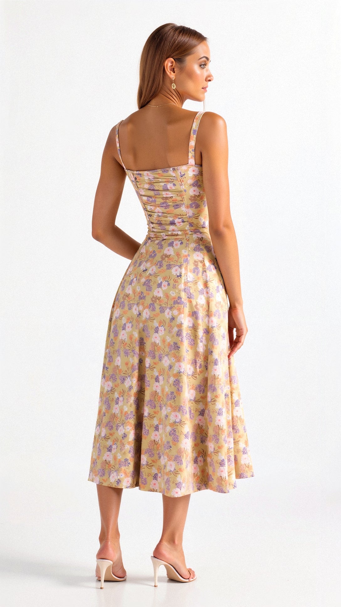 Kiana | Vestido con cintura marcada