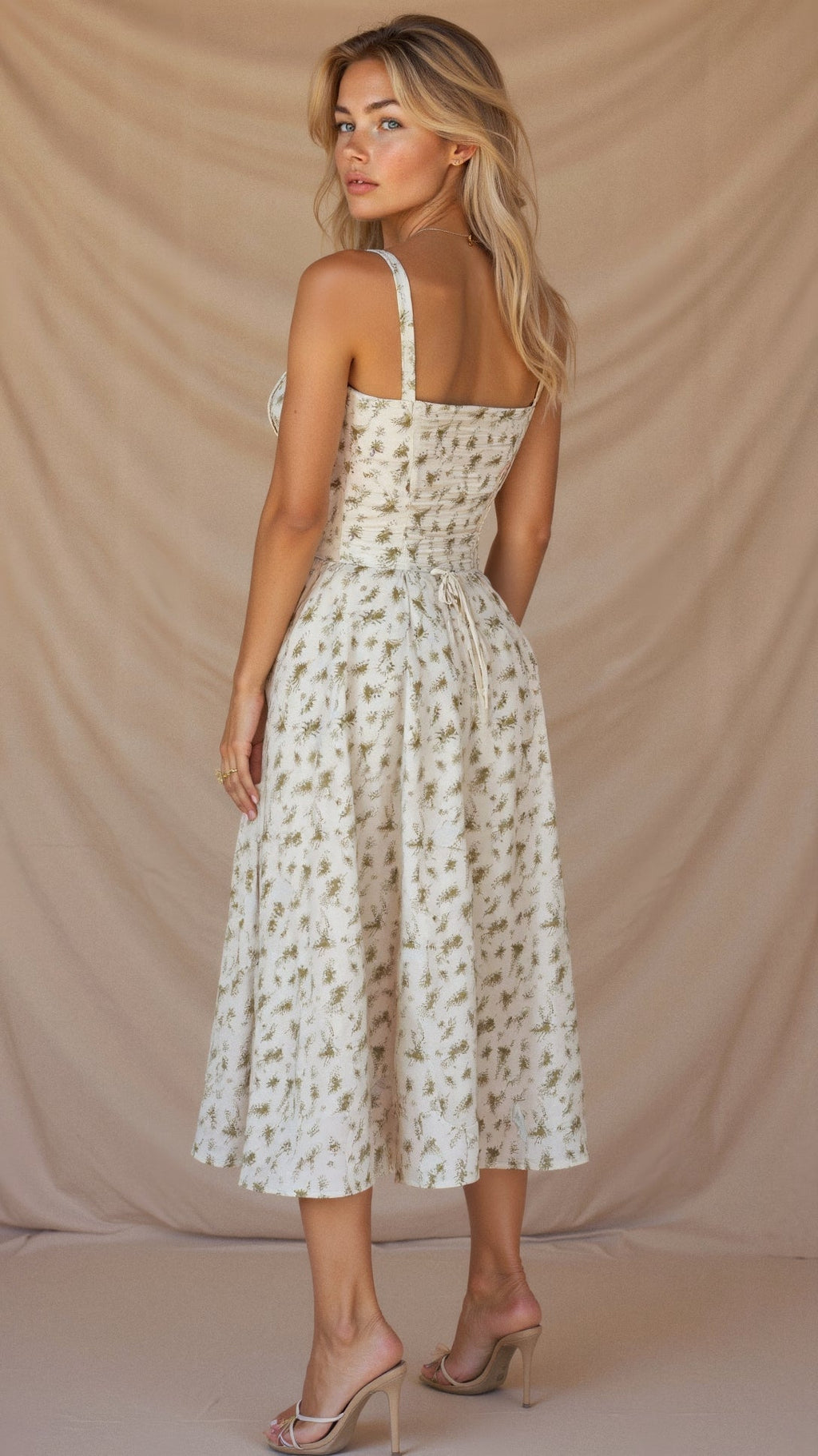 Kiana | Vestido con cintura marcada